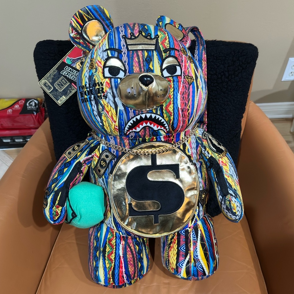 Sprayground Biggie Coogie Bear Backpack
